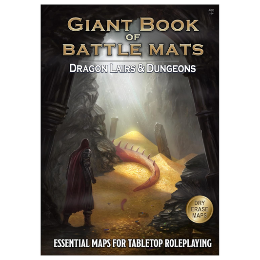 Dragon Lairs & Dungeons Giant Book of Battle Mats