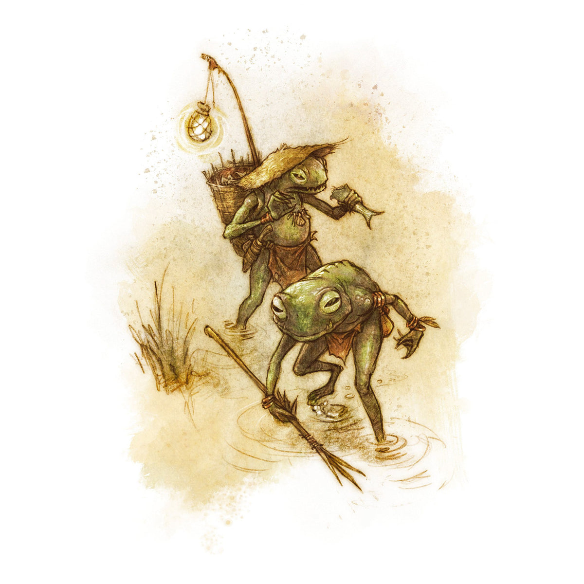 Dragonbane Bestiary interior artwork view 7