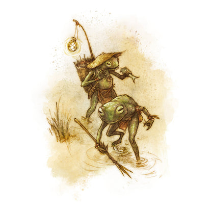 Dragonbane Bestiary interior artwork view 7
