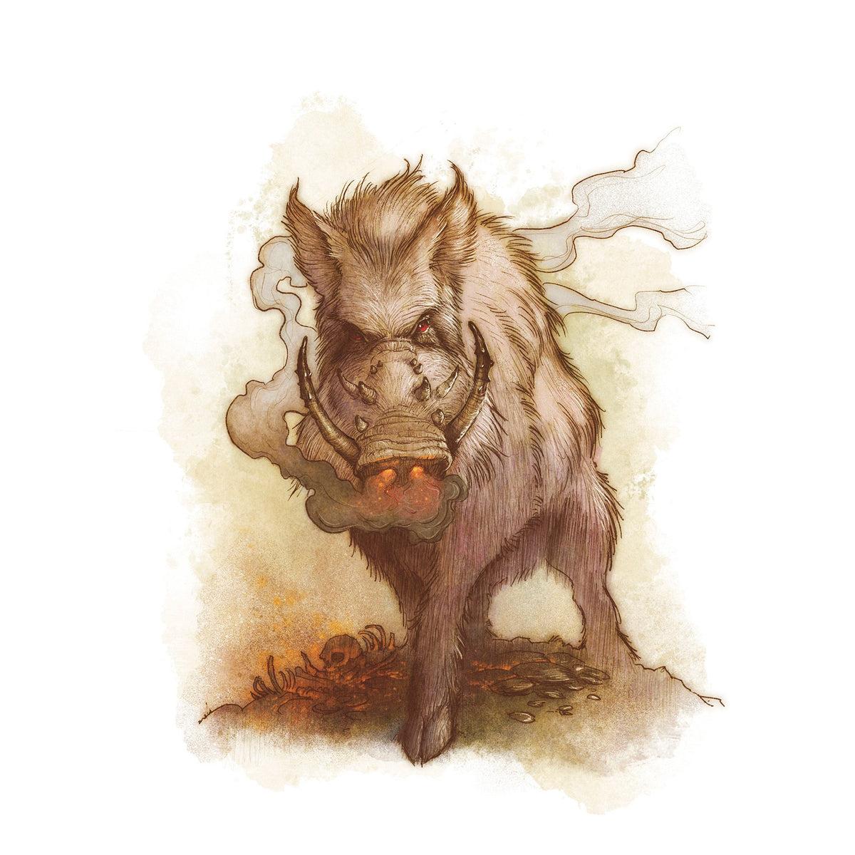 Dragonbane Bestiary interior artwork view 11