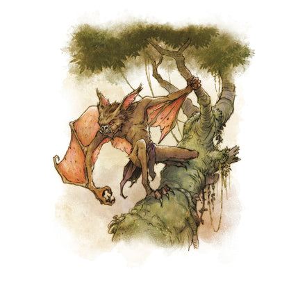 Dragonbane Bestiary interior artwork