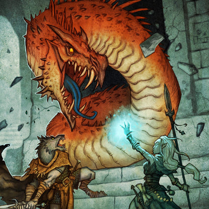 Dragonbane Core Set interior artwork view 17