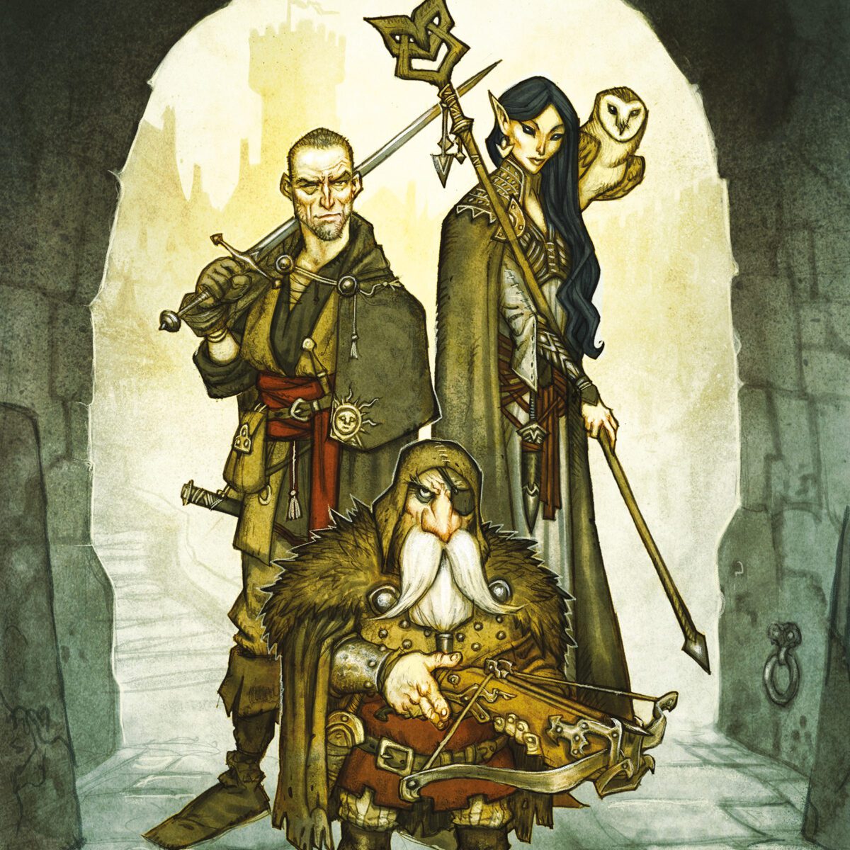 Dragonbane Core Set interior artwork view 15