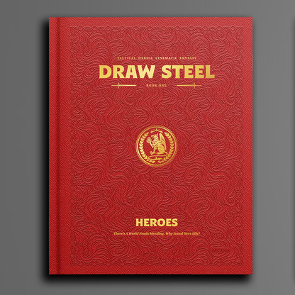 Draw Steel Core Rules Bundle LIMITED EDITION - Hardcover & PDF (Preorder) PDF Available now