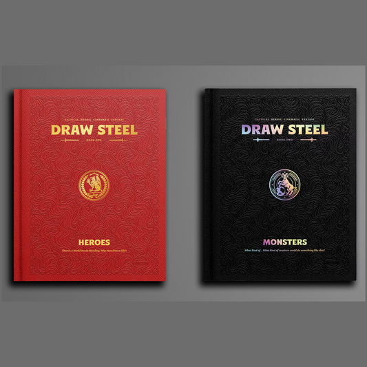 Draw Steel Core Rules Bundle LIMITED EDITION - Hardcover & PDF (Preorder) PDF Available now
