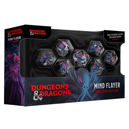 Dungeons & Dragons Mind Flayer Dice Set by FanRoll
