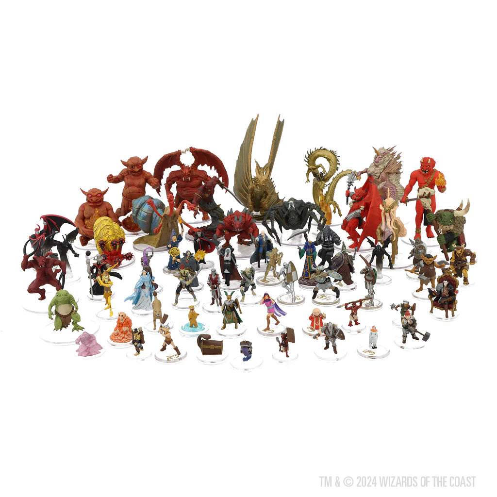 Dungeons and Dragons 50th Anniversary miniatures
