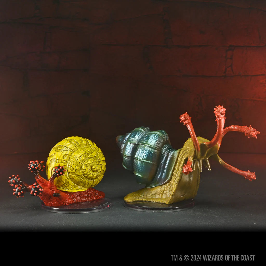 Dungeons and Dragons 50th Anniversary miniatures Flail Snail