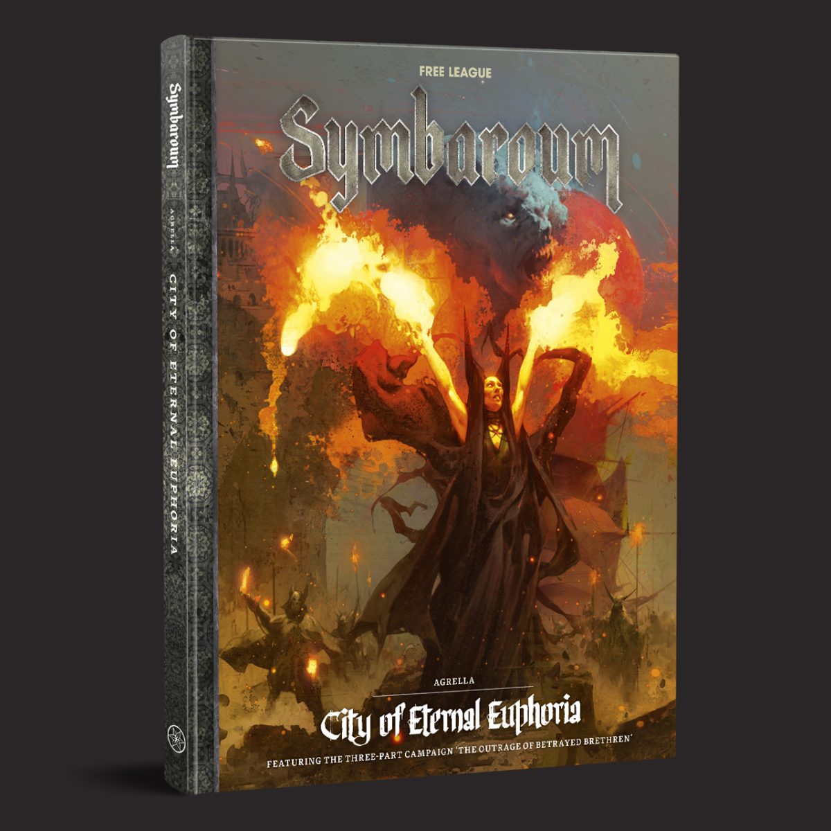 Symbaroum Agrella City of Eternal Euphoria hardcover cover