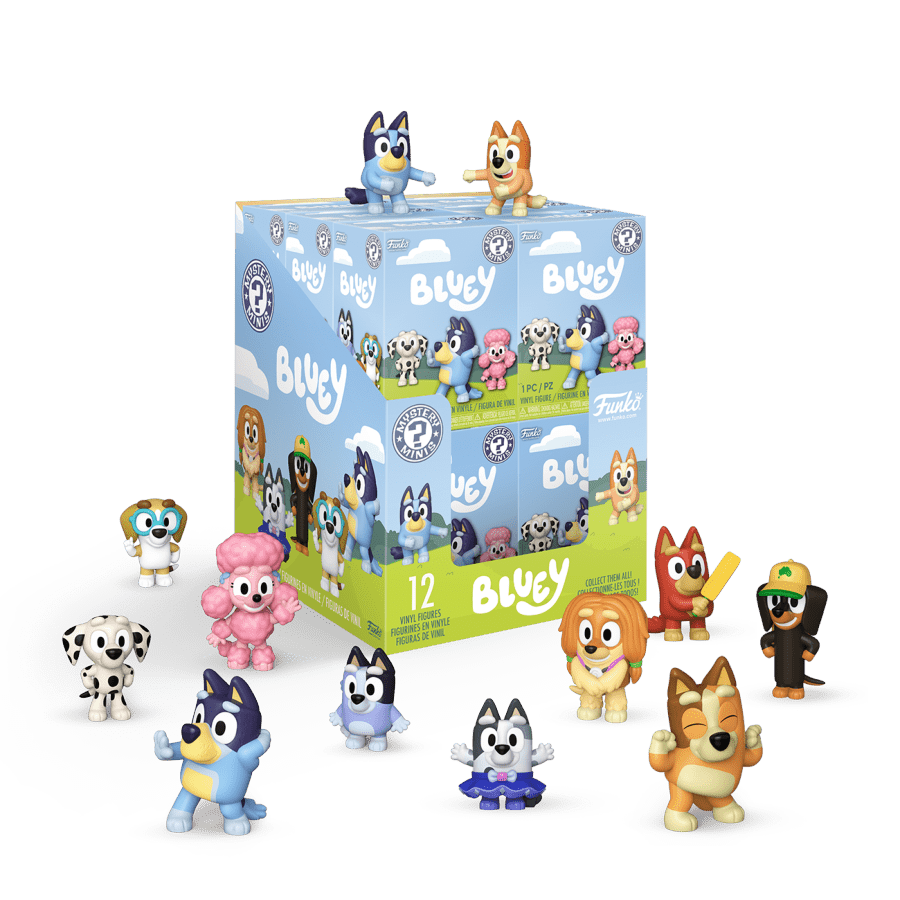 Bluey Bluey Mystery Minis at R&R Hobbies
