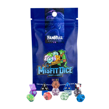 Mini Polyhedral Dice 2 Set Pack by FanRoll