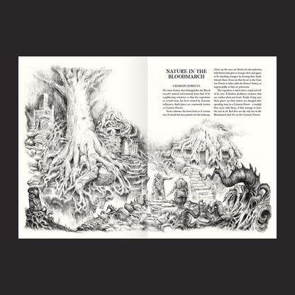 Forbidden Lands RPG, The Bloodmarch interior artwork view 3