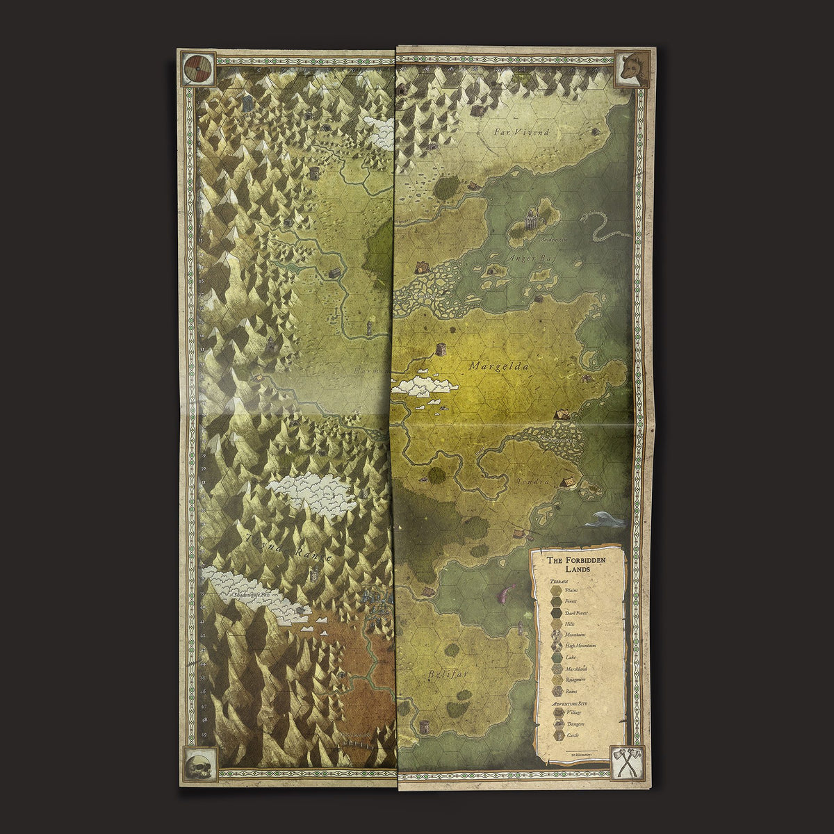 Forbidden Lands RPG Core Set interior artwork view 6