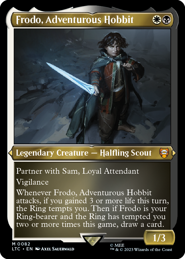 MTG Lord of the Rings Frodo Adventurous Hobbit