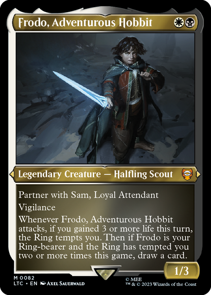 MTG Lord of the Rings Frodo Adventurous Hobbit