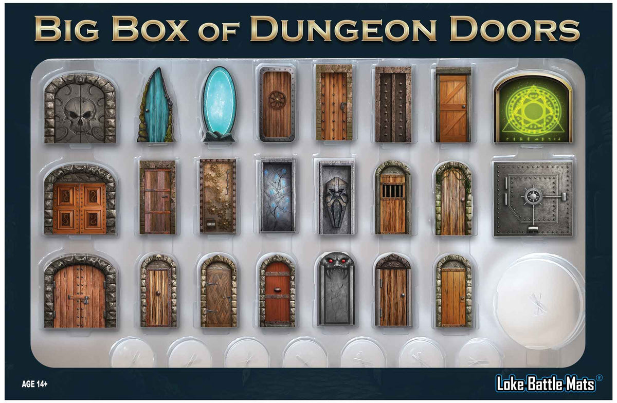 Big Box of Dungeon Doors front cover