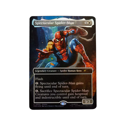 Marvel Legends Series Magic: The Gathering Battle-Damaged Spider-Man (preorder - Est Oct)