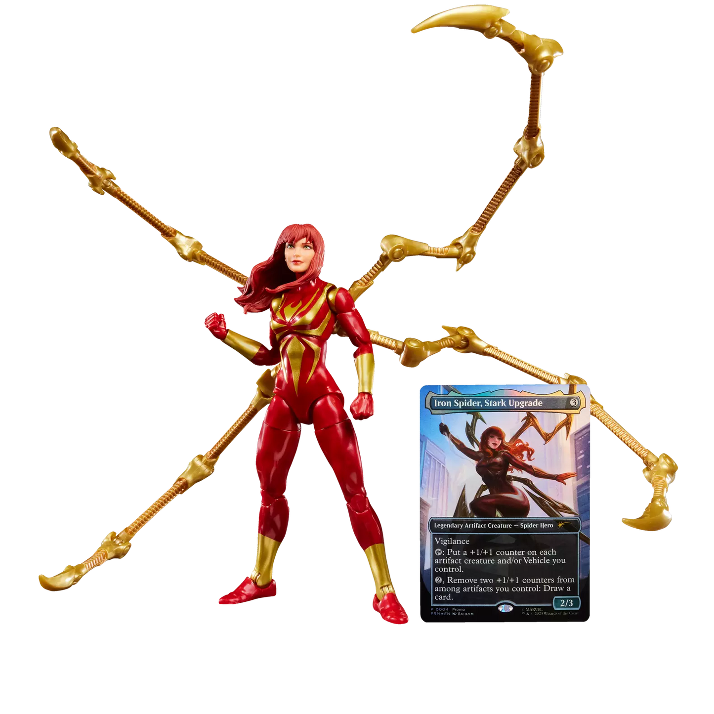 Marvel Legends Series Magic: The Gathering Mary Jane Watson (Iron Spider) (preorder - Est Oct)