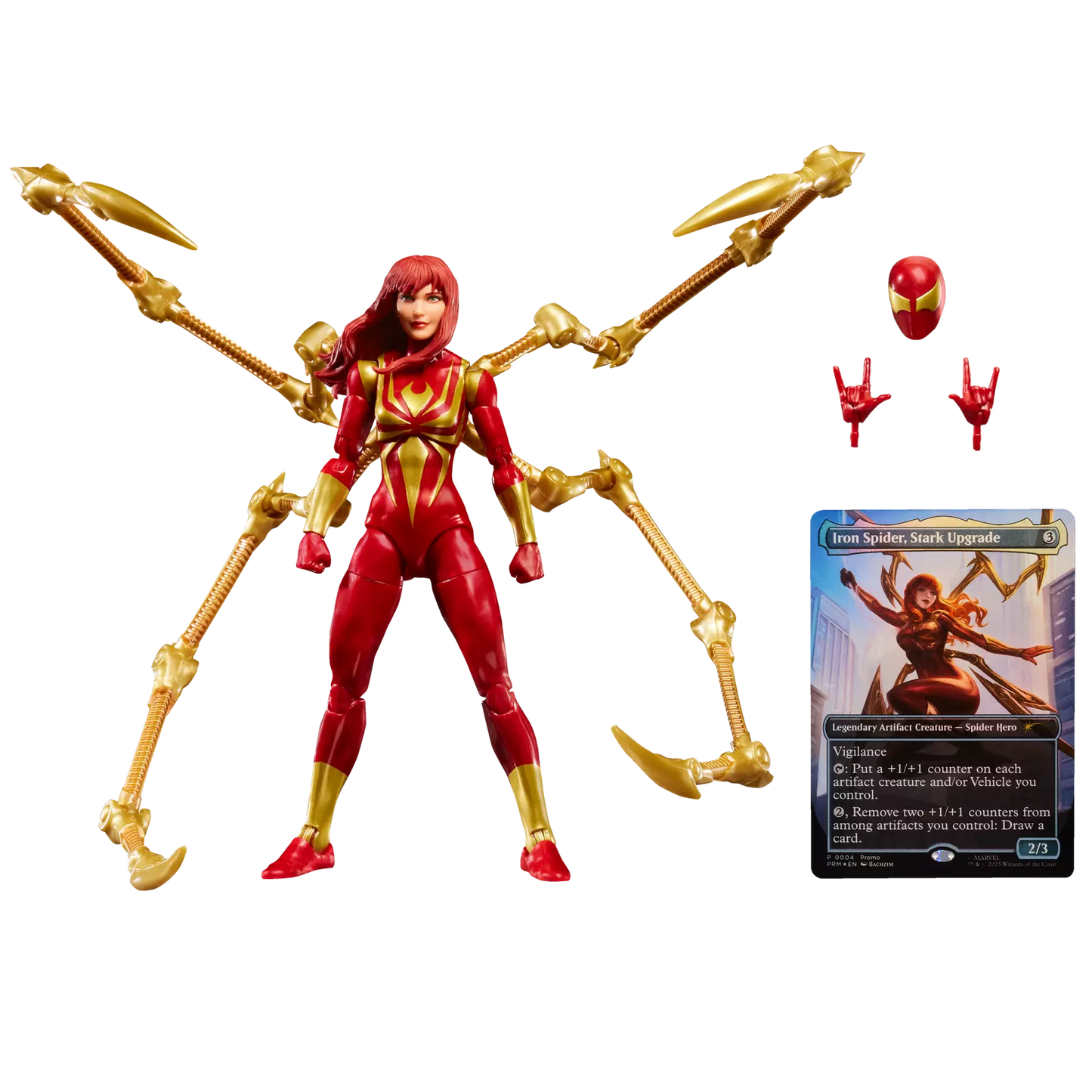 Marvel Legends Series Magic: The Gathering Mary Jane Watson (Iron Spider) (preorder - Est Oct)