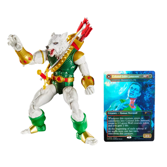 Marvel Legends Series Magic: The Gathering Man-Wolf (preorder - Est Oct)