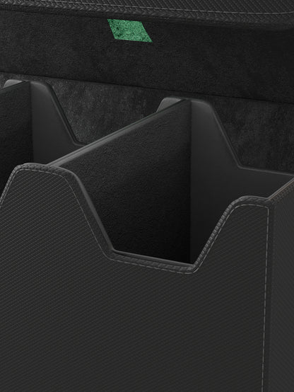 Palms Off Gaming medium black slab case with velvet interior