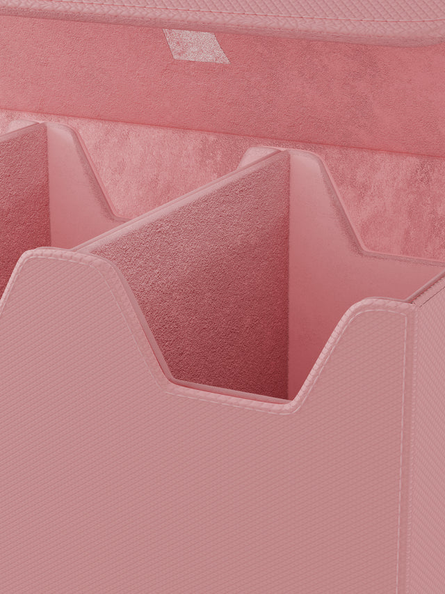 Palms Off Gaming medium Pink slab case with velvet interior