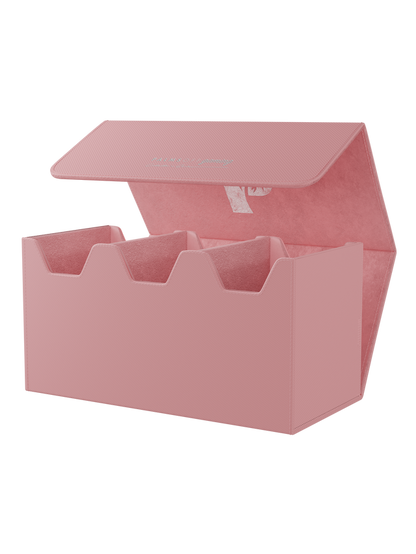 Pink medium graded card storage case holding up to 40 PSA cards