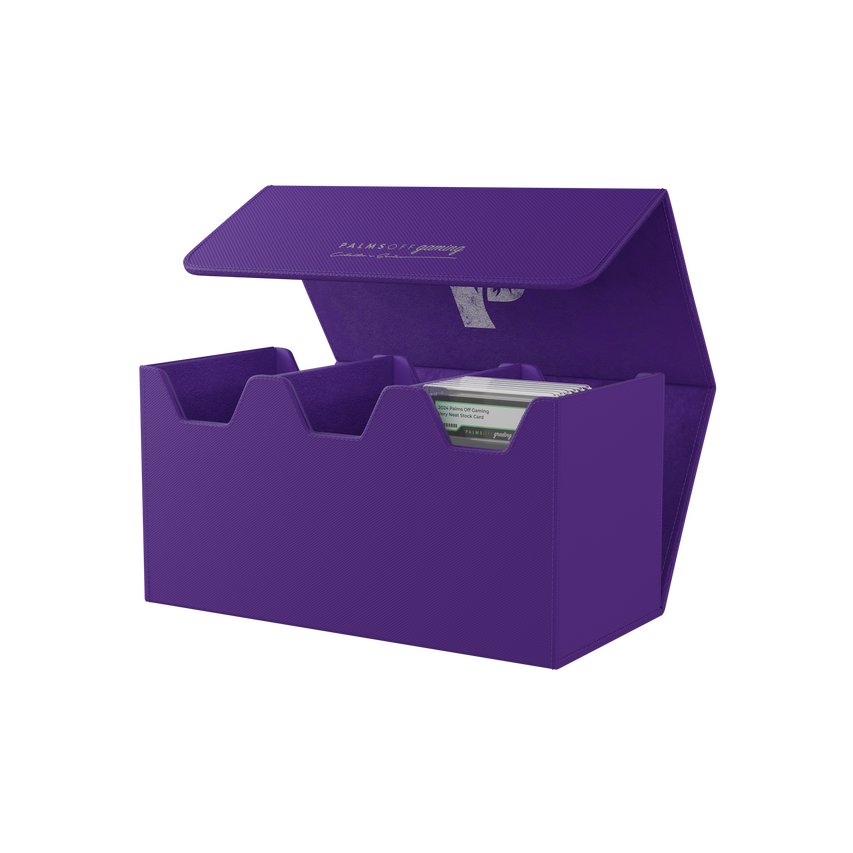 Palms Off Gaming Purple Medium Graded Card Case