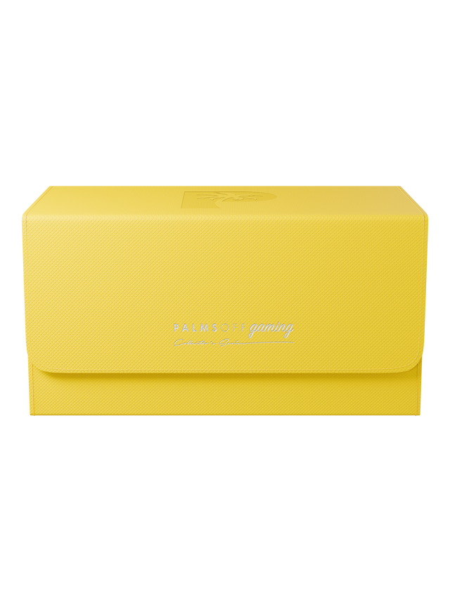 Collector’s Series Medium Graded Card Storage Case yellow for PSA and BGS slabs
