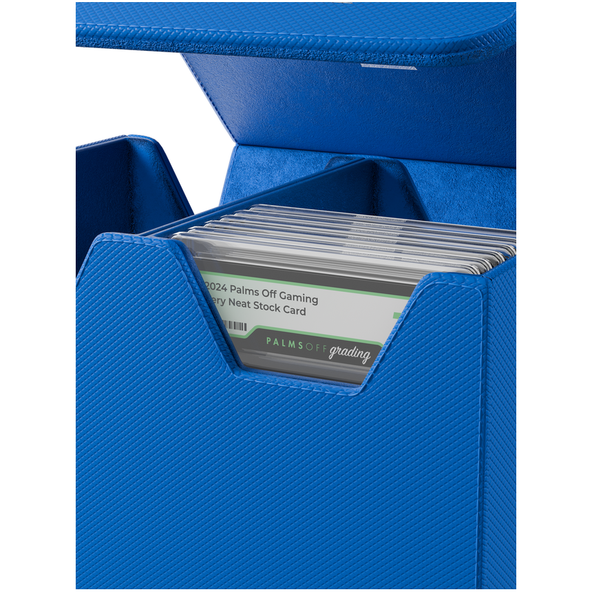 Palms Off Gaming Blue Medium Graded Card Case