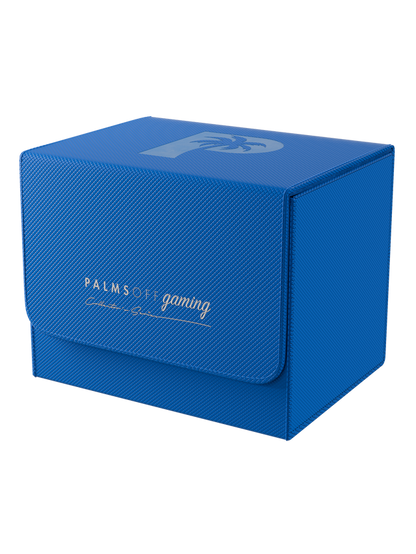blue graded card case for Pokémon MTG and collectable cards