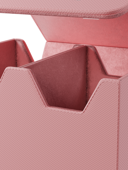 Palms Off Gaming medium pink slab case with velvet interior
