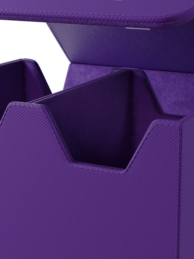 purple graded card case for Pokémon MTG and collectable cards