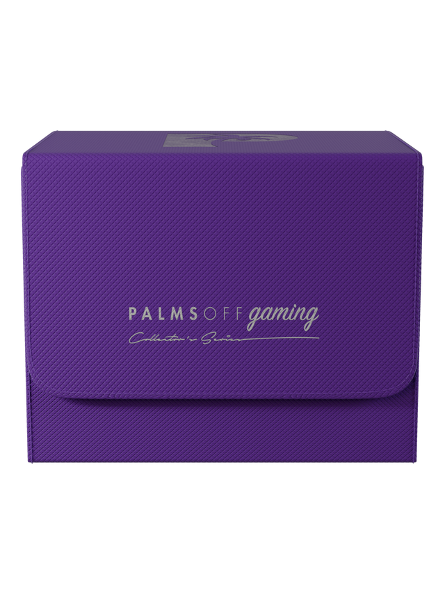 Collector’s Series Medium Graded Card Storage Case purple for PSA and BGS slabs