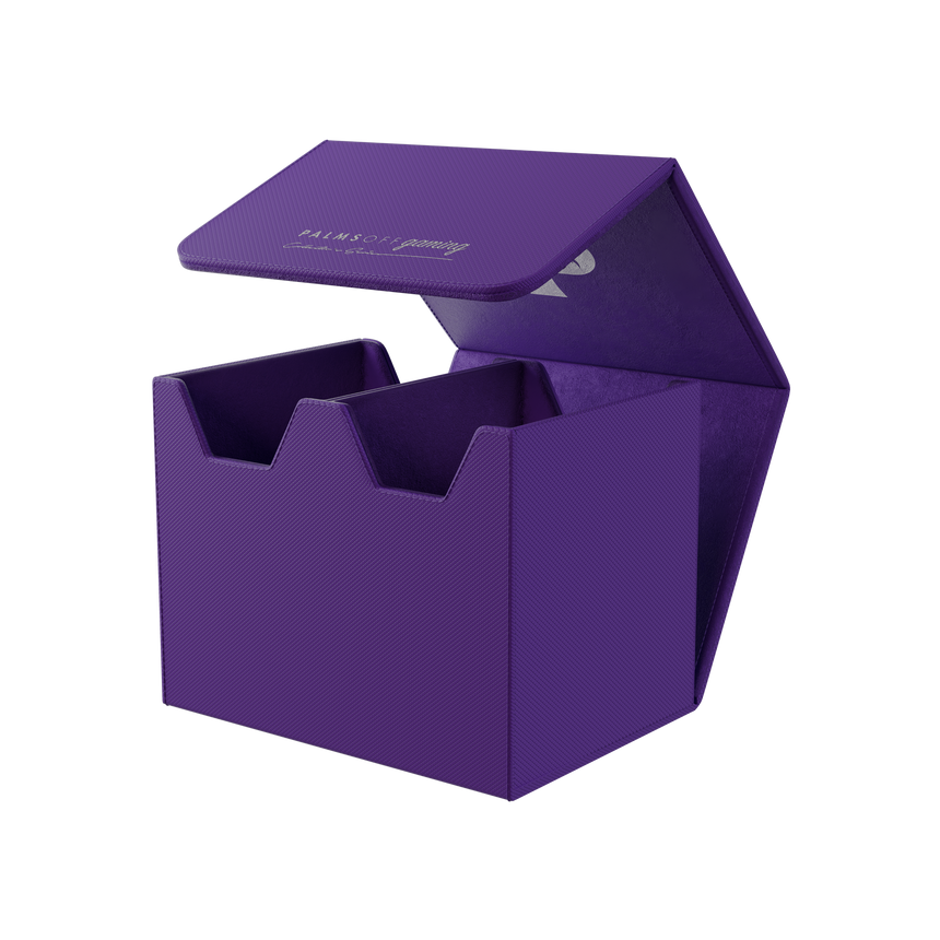Palms Off Gaming purple Medium Graded Card Case