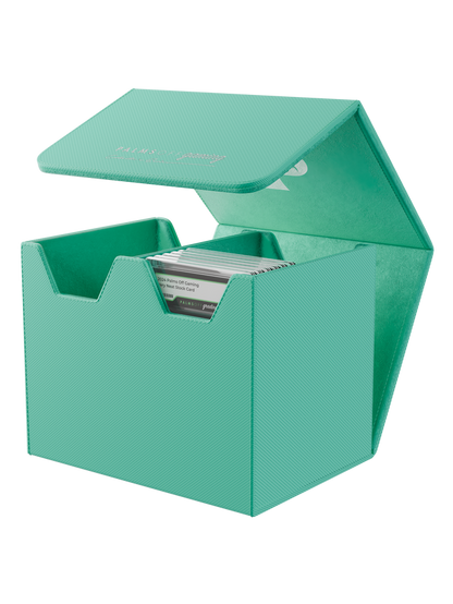 Palms Off Gaming medium turquoise slab case with velvet interior
