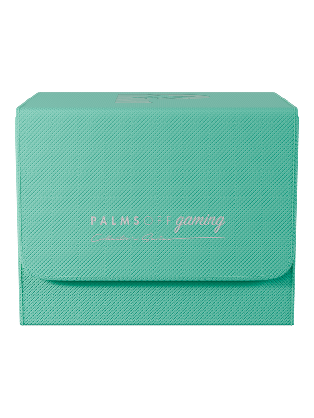 Palms Off Gaming turquoise Medium Graded Card Case