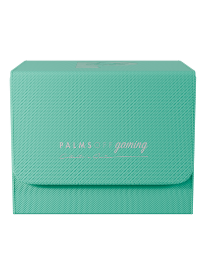 Palms Off Gaming turquoise Medium Graded Card Case
