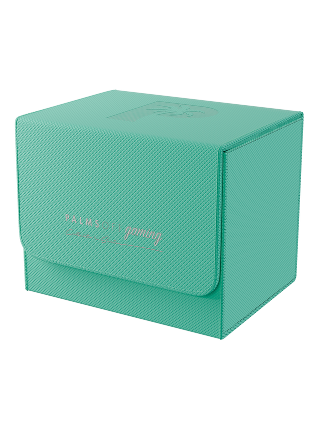 turquoise graded card case for Pokémon MTG and collectable cards