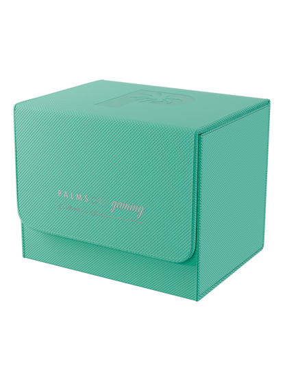 turquoise graded card case for Pokémon MTG and collectable cards