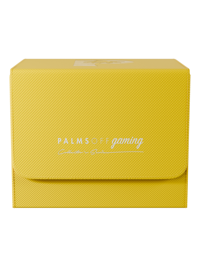 Collector’s Series Medium Graded Card Storage Case yellow for PSA and BGS slabs