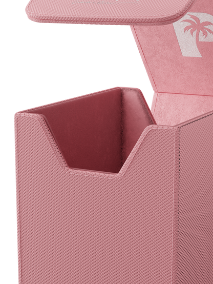 Pink graded card case for Pokémon MTG and collectable cards