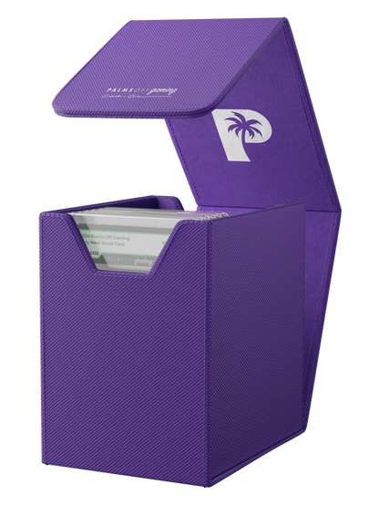 Palms Off Gaming purple small Graded Card Case