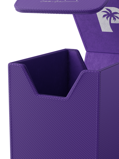 purple graded card case for Pokémon MTG and collectable cards