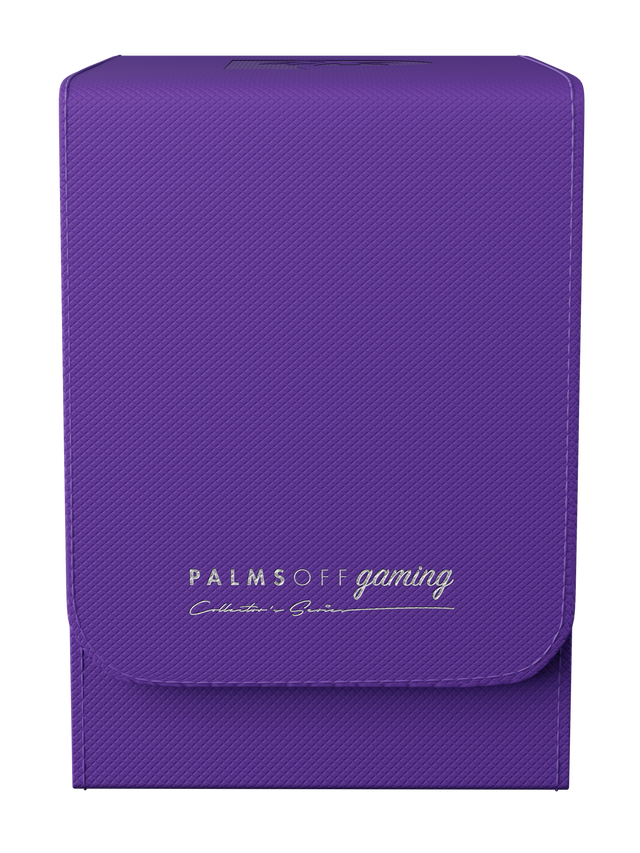 Palms Off Gaming small purple slab case with velvet interior