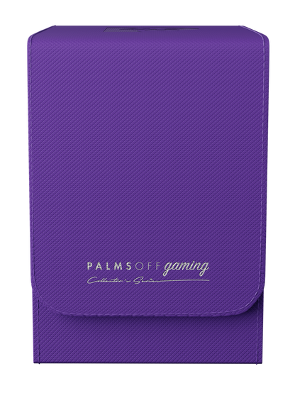 Palms Off Gaming small purple slab case with velvet interior