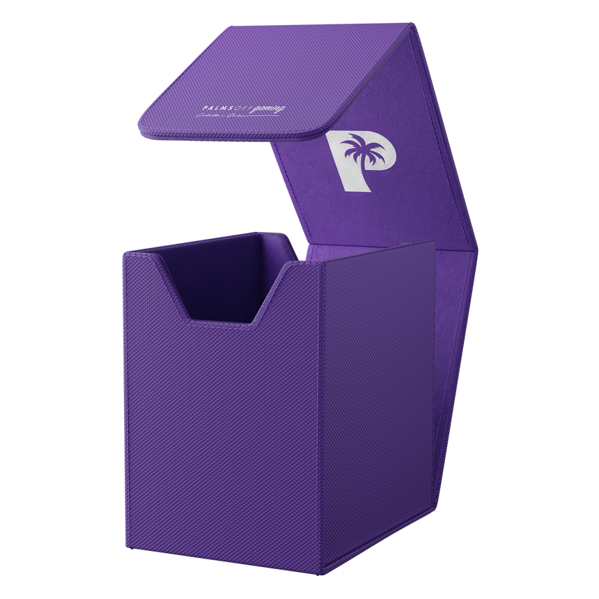 Palms Off Gaming purple small Graded Card Case