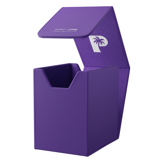 Palms Off Gaming purple small Graded Card Case