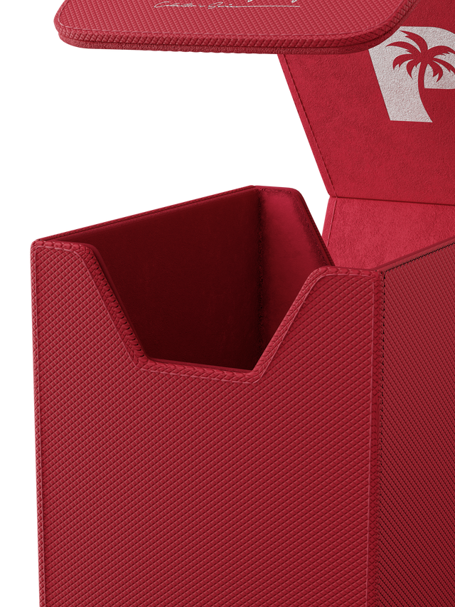 Palms Off Gaming Red small Graded Card Case