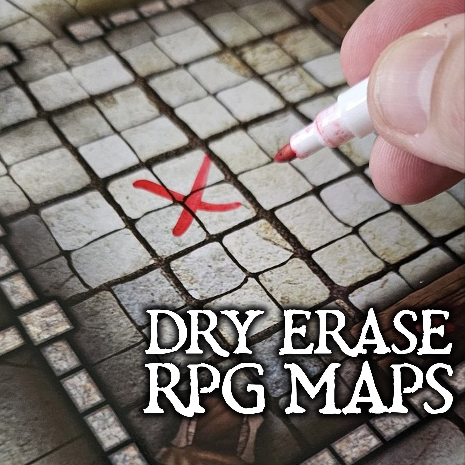 Cells & Shrines marker-safe battle map page